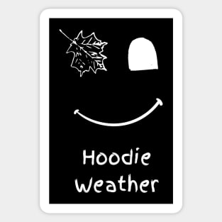 Hoodie Weather Sticker